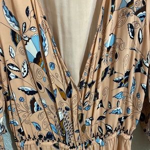 Pink colored jumpsuit. Worn once.